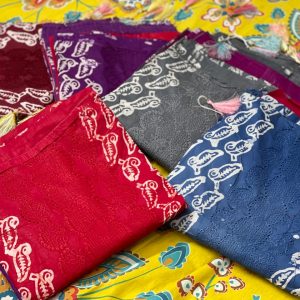 বাটিক থ্রি পিস , কটন থ্রি পিস